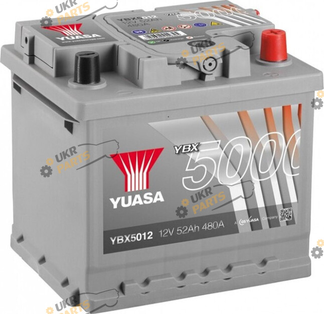 Автомобильный аккумулятор Yuasa Silver High Performance Battery 52 Ач (YBX5012)