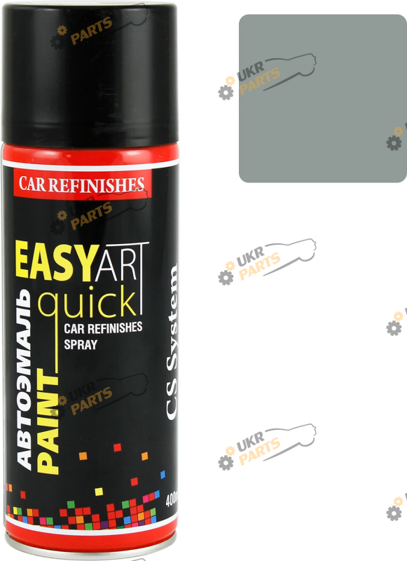 Аэрозольная краска CS System Easy Art Quick Paint 671 светло-серая 400 мл (CS1671)