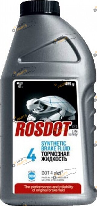 Тормозная жидкость Тосол-Синтез DOT 4 + ROSDOT 0.5 л (4606532000189)