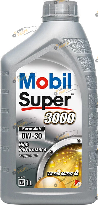Моторное масло Mobil Super 3000 F-V 0W-30 1 л (156203)