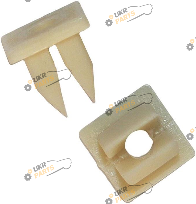 Универсальная клипса CARFAST П-образная, с прямоугольной шляпкой (91611V)