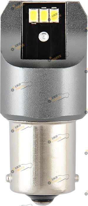 LED лампа Brevia Power P21W 330Lm 6x3020SMD CANbus, 2шт. (20/200) BA15s (10101X2)