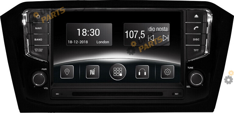 Штатная автомагнитола Gazer CM6008-3G2 Volkswagen (27442)