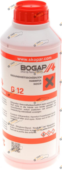 Антифриз Bogap G12 фиолетовый 1.5 л (G012A8DA1)