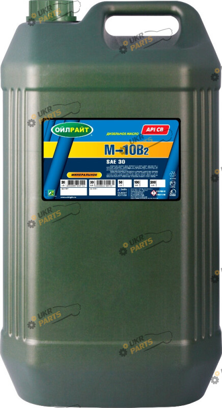 Моторное масло Oilright М-10В2 30 20 л (2517)