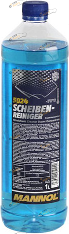 Жидкость омывателя готовая зимняя Mannol Scheiben-Reiniger -70 °C 1 л (5024)