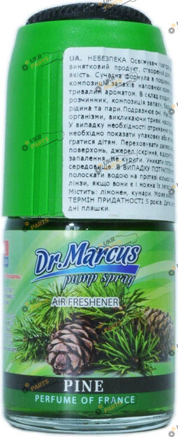 Ароматизатор DrMarkus Pump Spray 50ml | Хвоя (Ароматизатор рідкий Dr.Marcus PUMP SPRAY 50 ml Pine)
