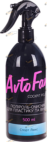 Полироль для пластика Avtofan Спорт Люкс 0.5 л (42689)