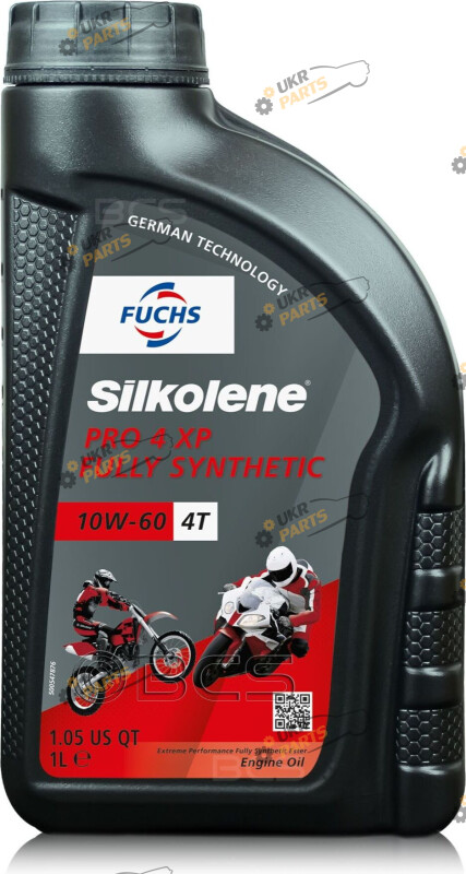 Моторное масло Fuchs Silkolene Pro 4 XP 10W-60 1 л (600986186)