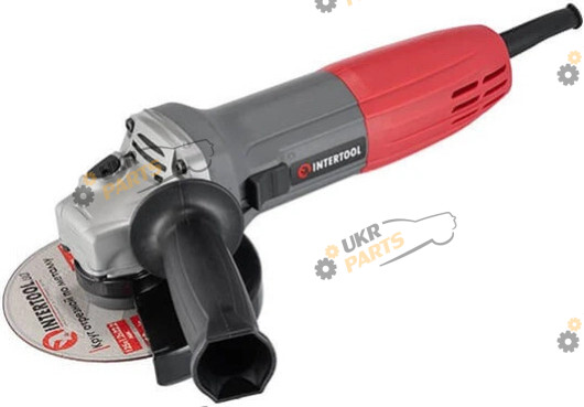 Угловая шлифовальная машина Intertool 860 Вт, круг 125 мм (DT-0267)
