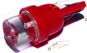 Лампочка AllLight T10 1 диод LED бц W2,1x9,5d 12V RED (29000300)