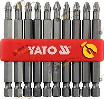 Набор бит Yato PН2 10 шт (YT-0480)