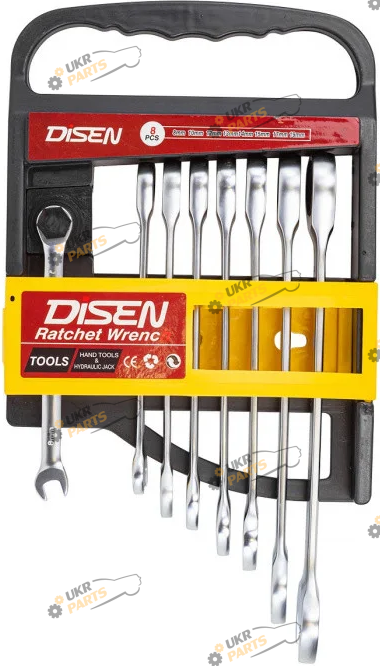 Набор комбинированных ключей Disen 8 мм 8-19мм 8 шт (DSD1512)