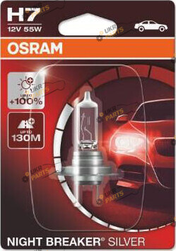 Галогеновая лампа Osram NIGHT BREAKER® SILVER H7 1 шт (4052899992535)