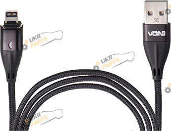Кабель Voin Lightning 3 А (VL-6102L BK)