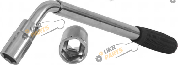 Г - образный ключ Intertool 17, 19, 21, 23 мм 17 мм (HT-1605)