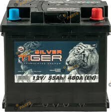Автомобильный аккумулятор Tiger Silver Euro 55 Ач (AFS055-S00)