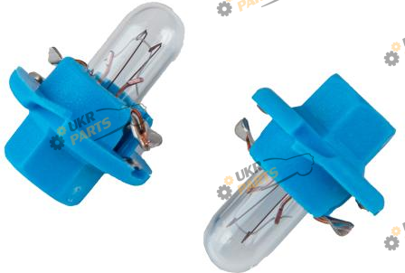 Лампочка Trifa 12V 1,2W B 8,4d-12,5 light blue (02739)