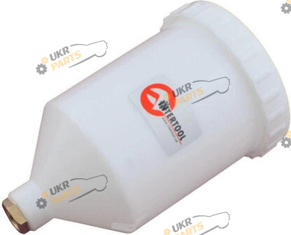 Intertool Бачок для фарбопульта 600 мл внутрішнє різьблення М16 x 1.5 (PT-1901)