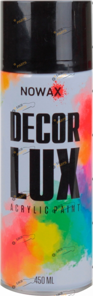 Аэрозольная краска NOWAX Decor Lux темно-синяя 450 мл (NX48034)