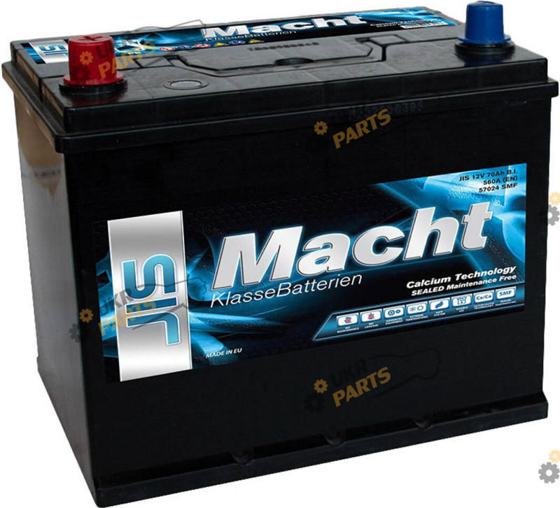 Автомобильный аккумулятор Macht Asia 70 Ач (25641)