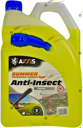 Жидкость омывателя готовая летняя Axxis Forest 4 л (AX-2084)
