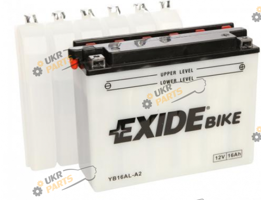 Мотоциклетный аккумулятор Exide 16 Ач (EB16AL-A2)