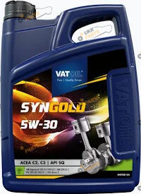 Моторное масло Vatoil SynGold 5W-30 5 л (50194)