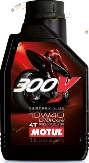 Моторное масло Motul 300V 4T Factory Line Road Racing 10W-40 1 л (836111)