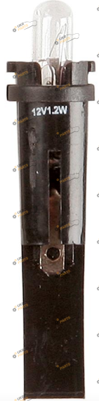 Лампочка салона Ring Black BAX 12V 1.2W B8.5d (R509TKBK)