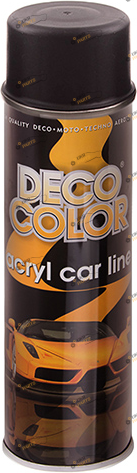 Аэрозольная краска Deco Color акрилова /чорний мат 500 мл (720477)