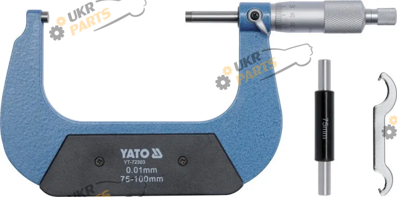 Микрометр Yato 75 - 100 мм (YT-72303)