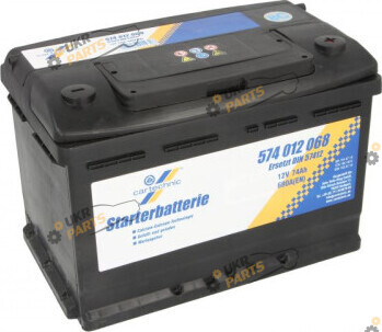 Автомобильный аккумулятор Cartechnic ULTRA POWER R+ 680 А 74 Ач (CART574012068)