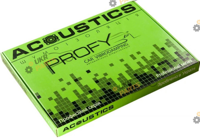 Виброизоляция ACOUSTICS PROFY 370×500 1,8 мм (PROFY 370×500×1,8 мм)