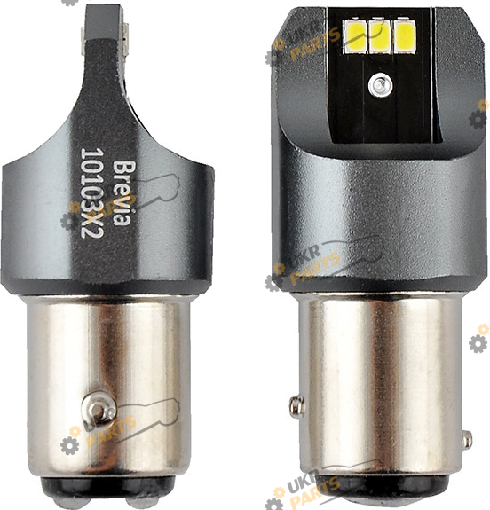 LED лампа Brevia Power CANbus, 2шт. (20/200) BAY15d (10103X2)