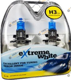 Галогеновая лампа Bosma EXTREME WHITE H3 2 шт (8399)