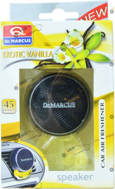 Ароматизатор DrMarkus Speaker Bialy | Ваниль (Ароматизатор рідкий в обдув Dr.Marcus SPEAKER Bialy Exotic Vanilla 8ml)
