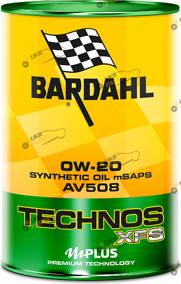 Масло трансмиссионное Bardahl C60 TECHNOS XFS AV 508 0W-20 1 л (365040)