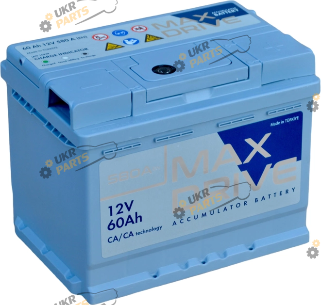 Автомобильный аккумулятор Max Drive SMF (-/+) EN580 60 Ач (СТ-00143356)