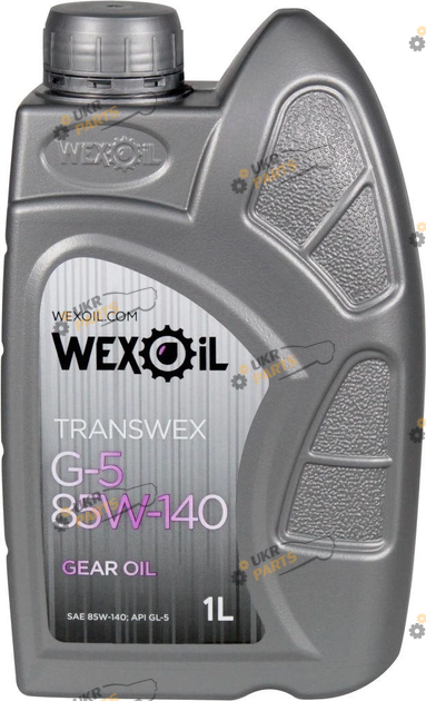Масло трансмиссионное Wexoil Transwex 85W-140 1 л (85W140  GL-5)