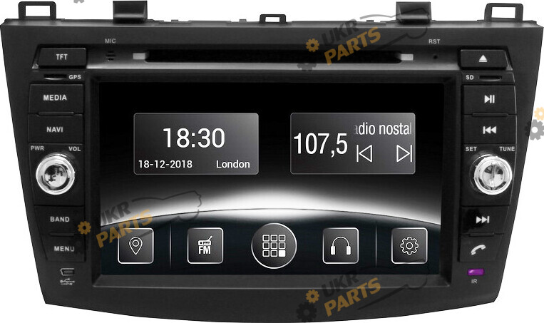 Штатная автомагнитола Gazer CM6008-BL Mazda (25027)