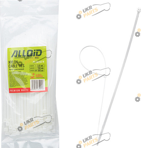 Набор стяжек Alloid 100 штук Alloid (PC-36150 W)