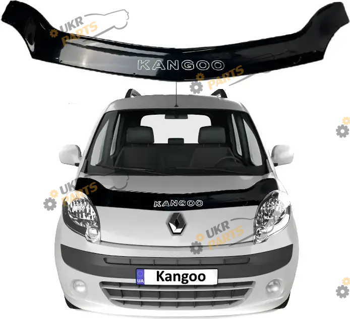 Дефлектор капота Restar Vip Renault Kangoo II 2008-2013 г.в (RL17)