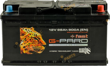 Автомобильный аккумулятор G-Pard Fast Euro 98 Ач (TRC098-F00)
