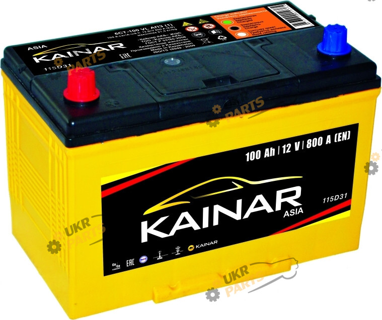 Автомобильный аккумулятор Kainar Asia 100 Ач (090 341 0 110)
