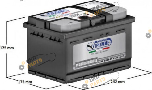 Автомобильный аккумулятор Vipiemme JR+ 510A 60 Ач (B040C)