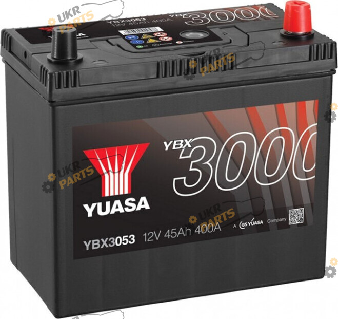 Автомобильный аккумулятор Yuasa SMF Battery Japan 45 Ач (YBX3053)