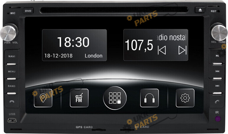 Штатная автомагнитола Gazer CM5007-3B Volkswagen (27436)