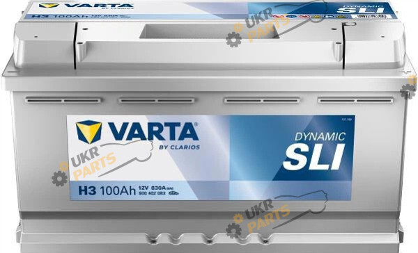 Автомобильный аккумулятор Varta Dynamic SLI 100 Ач (600402083K262)