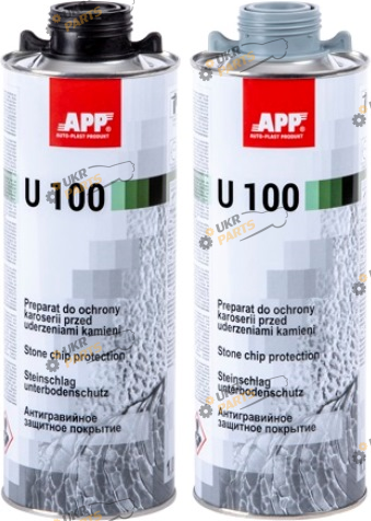 Антигравий для кузова APP APP U100 UBS 1 л (050100)